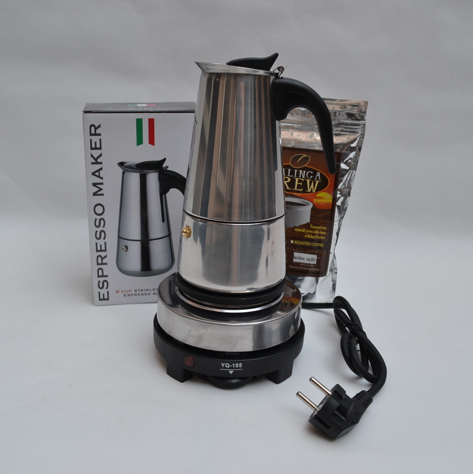 ?450ML  ī Ŀ Ʈ   η ƿ  Ʈ/ 450ML Espresso Moka coffee pot  trickling filter stainless steel electric pot